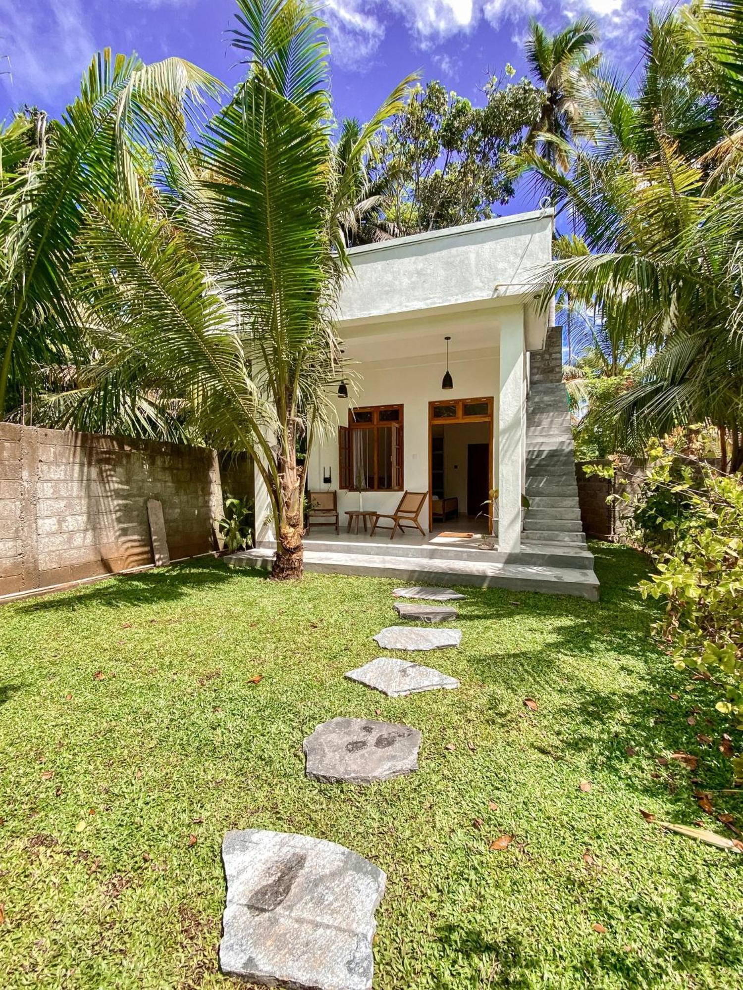 The Palm Private Cottages Midigama East Eksteriør bilde